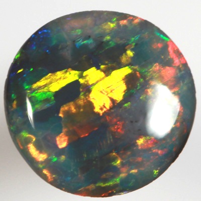 SOLID BLACK OPAL Very rich and bright colours in rolling flashes SEE VIDEO